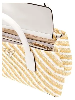 Produktbild von Simona Satchel Bag Natural/White