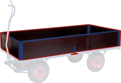 Produktbild von Kongamek Seiten-/Endwände 1500x700x300mm als Zubehör für Schwerlastwagen KM330150