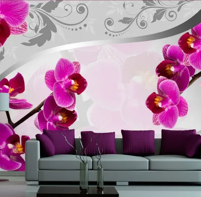 Produktbild von Basera Fototapete Orchideenmotiv 10110906-42, Vliestapete, 100x70 cm