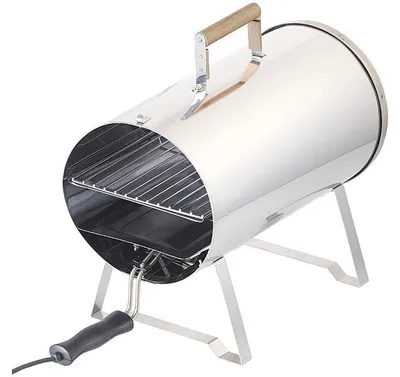 Image de Fumoir électrique de table en acier inoxydable 1100 W / jusqu'à 250 °C