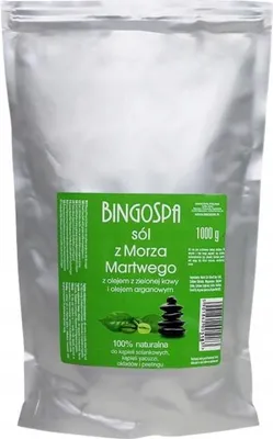 Obrázok produktu pre Bingospa soľ z Mŕtveho mora s arganovým olejom