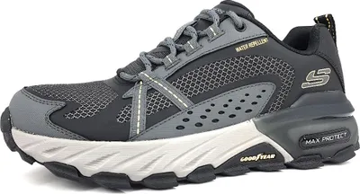 Productafbeelding van Skechers Max Protect Herrenschuhe Outdoor sportlicher Schnürer Schwarz Freizeit