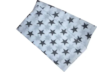 Obrázek produktu pro Látková plena 70x70 Šedá hvězda (balení 5 ks)