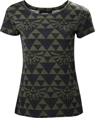 Produktbild von The Legend of Zelda - Green Black Hyrule - Girlshirt