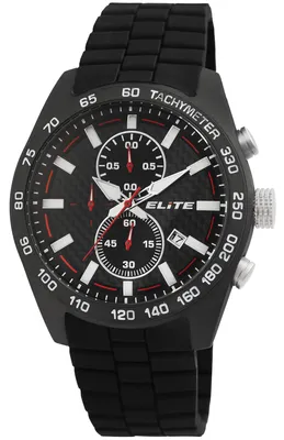 Produktbild von Herrenuhr Silikon EL0010 Datumsanzeige