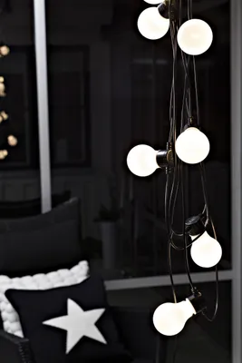 Produktbild von lichtkabel LED 19,50 m matt warmweiß 20 Leuchten