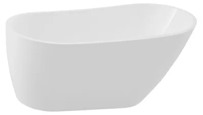 Produktbild von Aqualine TISA Freistehende Badewanne 150x75cm, weiß