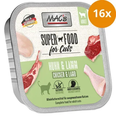 Produktbild von MACs Cat Huhn & Lamm 100 g