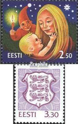 Produktbild von Briefmarken Estland 1996 Mi 288,289 (kompl.Ausg.) postfrisch Weihnachten