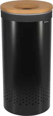 Produktbild von Brabantia Wäschekorb, 35 L kork / schwarz