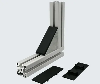 Produktbild von Abdeckkappe für 40x80 Winkel Nut 8 Aluprofil- 1 Stück