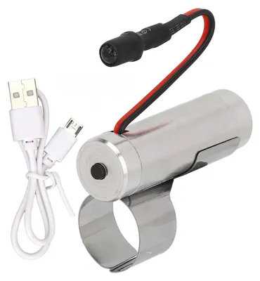 Produktbild von LED-Daumenlampe, einstellbarer Beleuchtungswinkel, USB-Aufladung, Edelstahl-Ohrpick-Licht zum Pflücken