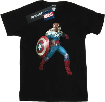 Produktbild von Marvel - T-Shirt für Damen BI40670 (XXL) (Schwarz)