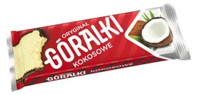 Obrázok produktu pre Wafelki Góralki o smaku kokosowym 45 g