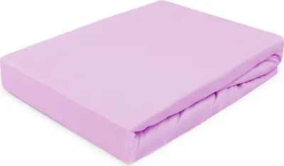 Produktbild von Spannbettlaken mit Gummiband, Jersey 70x140 Hellviolett