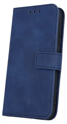 Imagen del producto de Funda de terciopelo inteligente, compatible con Samsung Galaxy A21s, tipo cartera con cierre magnético, color azul
