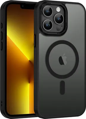 Obrázok produktu pre Puzdro na mobilný telefón pre iPhone 13 Pro puzdro MagSafe kompatibilné s kovovým rámom fotoaparátu Magnetové puzdro TPU ochrana okrajov
