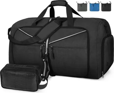 Produktbild von Lubardy Große Leichte Sporttasche Herren Damen 100L mit Schuhfach & Faltbar - Wasserdicht -  - Weekender Reisetasche