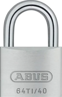 Image de ABUS Vorhangschloss Titalium 64TI/40 Twins B/SB Blister