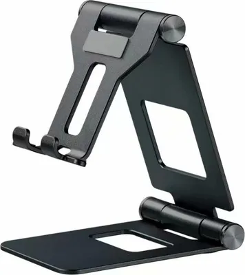 Produktbild von Verstellbare Tablet Ständer, Tisch Tablet Stand: universal Tablet Halterung kompatibel mit 2018 Pad Pro 10.5/9.7, Pad Air 2 3 4, Pad Mini 2 3 4 und Geräte von 4-13 Zoll