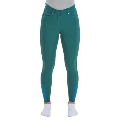 Produktbild von BUSSE Reithose NAVIA in teal green, Sommerreithose, Farbe:teal green, Größe:34