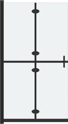 Obrázek produktu pro vidaXL Skládací sprchová zástěna ESG sklo matné 90x190 cm