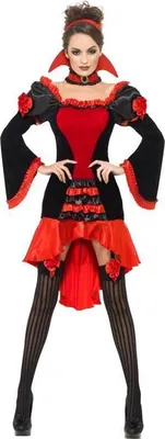 Produktbild von y Vampir Kostüm rot, Größe:M