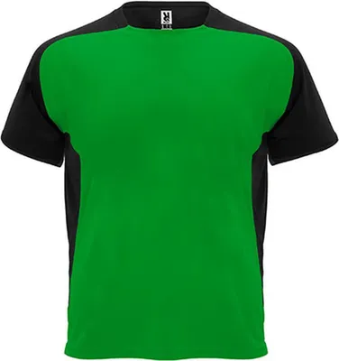 Produktbild von Roly CA6399 | Herren Bugatti T-Shirt - Farbe: Fern Green 226/Black 02 - Größe: L