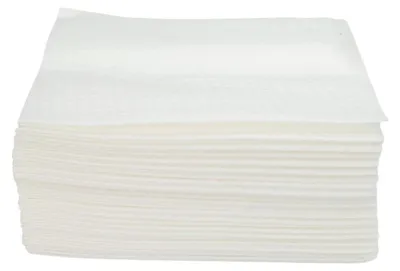 Wegwerptücher, 1 Rolle, 2-lagig, weiß, 50 Blatt