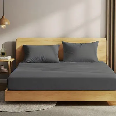 Productafbeelding van Unyqoos® Jersey-spreihoes 90 x 200 cm – ademend en extra zacht, gemaakt van 100% hoogwaardige katoen, geschikt voor matrassen tot 30 cm dik