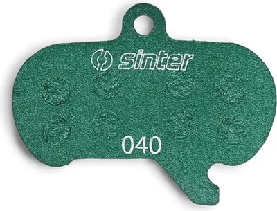 Image de Plaquettes de frein à disque Sinter 040 Sram organiques, MTB Race, vert, UE=25 paires