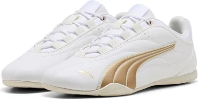 Produktbild von Puma Damen Sneaker Catch Soleil Dayinight 404307 01 White-Puma Gold-Vapor Gray , Schuhgröße:42.5 EU