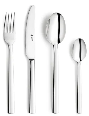 Besteckset 24-teilig für 6 Personen, Edelstahl 18/10, spülmaschinengeeignet