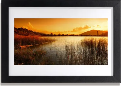 Produktbild von Bild 30x20 MDF-Rahmen Wandkunst West Lake Landschaft