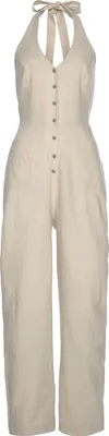 Produktbild von LASCANA Neckholder-Overall sand Größe 34