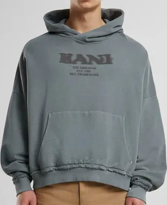 Produktbild von Sweatshirt Herren Karl Kani RETRO SPRAYED Hoodie Anthracite, Größe: L