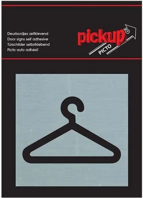 Immagine prodotto di Pickup Route Alu Picto 80x80 mm Garderobe