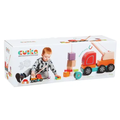 Produktbild von CUBiKA LKW mit Kran 13982 Spielzeugauto