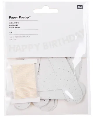 Produktbild von Girlande Happy Birthday