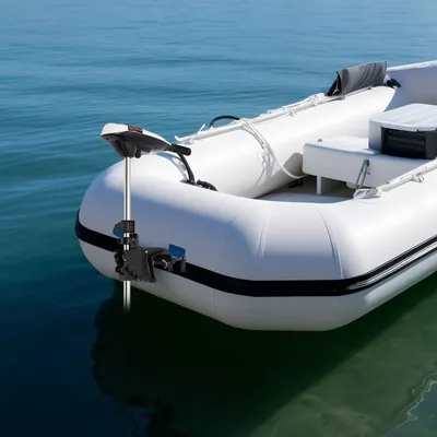 Produktbild von Außenbordmotor Elektromotor Fischerboot Bootsmotor Benzinmotor Außenborder Motor für Boote Schlauchboot 12V 65LBS