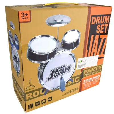Obrázok produktu pre Súprava bicích s rockovou hudbou na stoličke