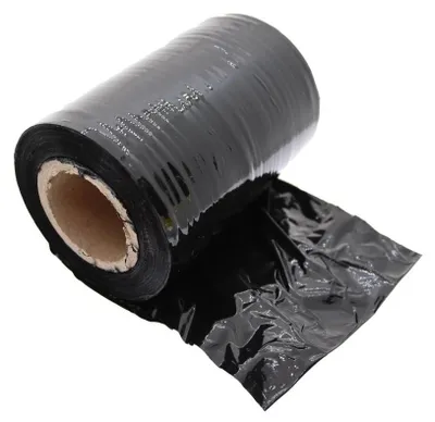 Produktbild von Schrumpffolie schwarz, 0,1 m, 23 µm