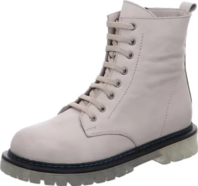 Produktbild von Gemini Damen Stiefelette Combat Boot transparente Profilsohle 342290-02, Größe:41 EU, Farbe:Beige