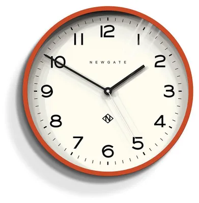 Produktbild von Newgate Number Three Echo Wanduhr in Orange