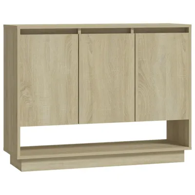 Immagine prodotto di Credenza Rovere Sonoma 97x31x75 cm in Truciolato