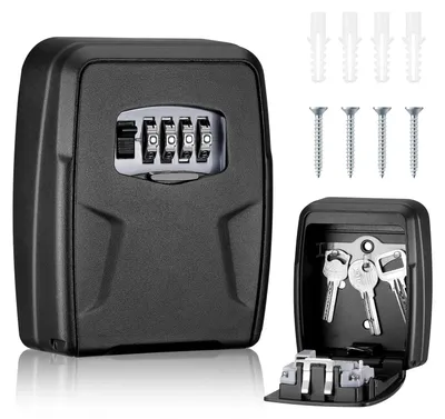 Image de Solidchoice - Boîte de clés étanche avec serrure à combinaison, pour une utilisation extérieure