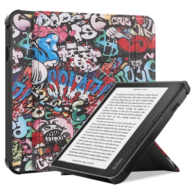 Obrázek produktu pro Ochranný kryt pro čtečku Kobo Sage 8" Slim Case Case s funkcí stojánku a automatického uspání/probuzení