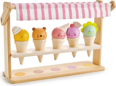 Obrázok produktu pre Tender Leaf Toys Eistüten-Boutique (Material Holz, Kinderspielzeug) 7508243