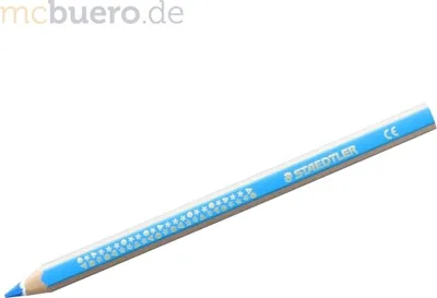 Produktbild von STAEDTLER® Buntstift Noris® super jumbo, Minenstärke 6 mm, Härtegrad weich, Schaftform Sechskant, lichtblau