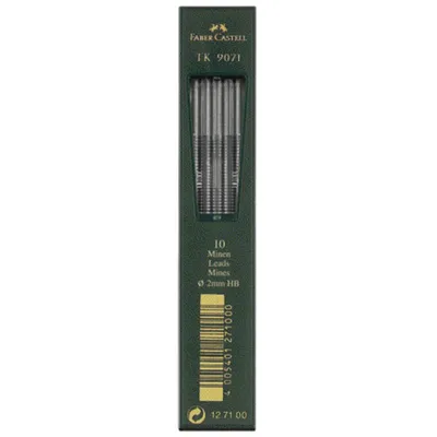 Obrázok produktu pre Faber-Castell 127100 Olovo TK® pre spojkovú ceruzku tvrdosť 2 mm HB jet black(A)